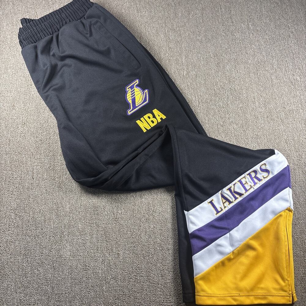 Y2K NBA Los Angeles Lakers Track Pants – XXL – Deadstock NWOT Warmup Pants